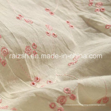 Tecidos de algodão bordado tecido de linho com proteção contra radiação